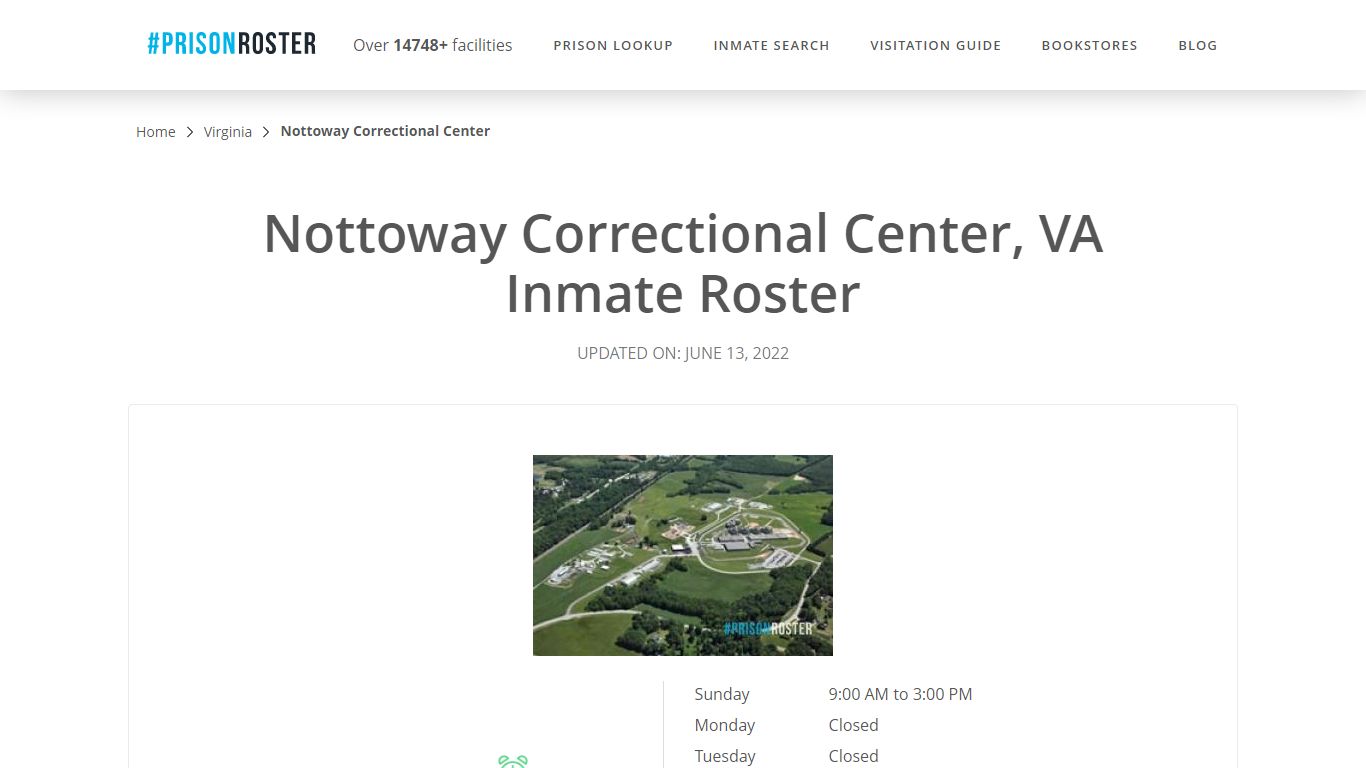 Nottoway Correctional Center, VA Inmate Roster - Prisonroster